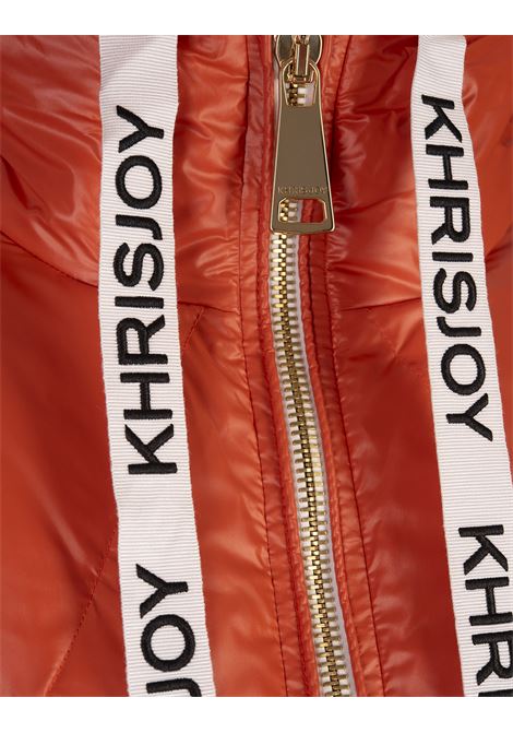 KHRISJOY Piumino Khris Shorty Arancione - KHRISJOY