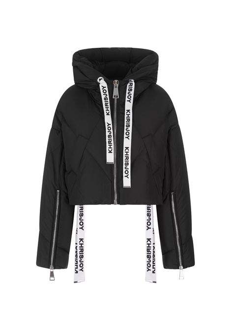 KHRISJOY Piumino Khris Shorty Nero - KHRISJOY