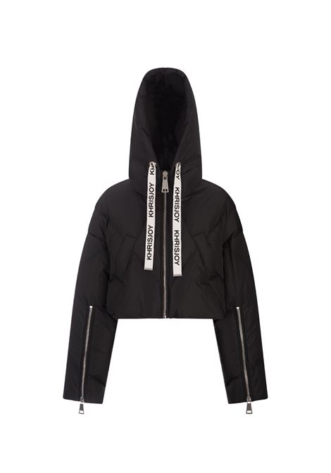 KHRISJOY Piumino Khris Shorty Nero - KHRISJOY