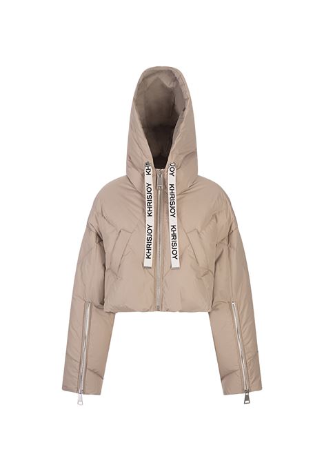 KHRISJOY Piumino Khris Shorty Sabbia - KHRISJOY