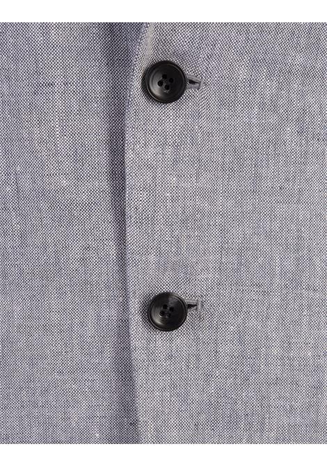 KITON Blazer In Lino Grigio - KITON