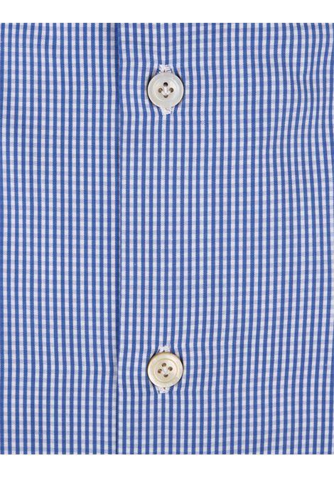 KITON Camicia In Popeline Azzurro - KITON