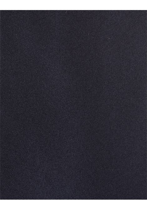 KITON Cravatta In Seta Blu Notte - KITON