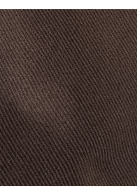 KITON Cravatta In Seta Marrone - KITON