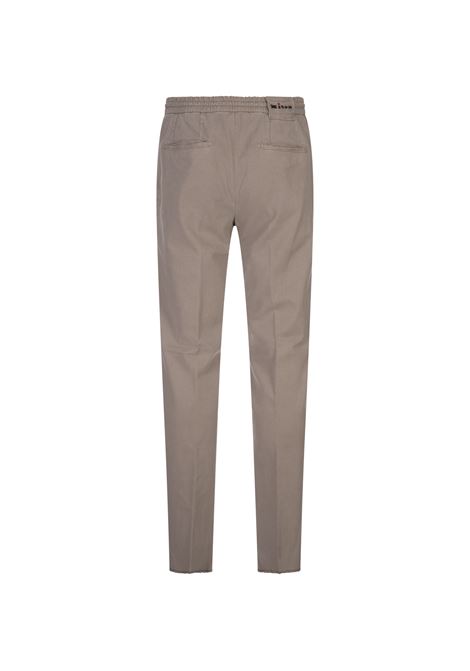 KITON Pantaloni Con VIta Elasticizzata Taupe - KITON