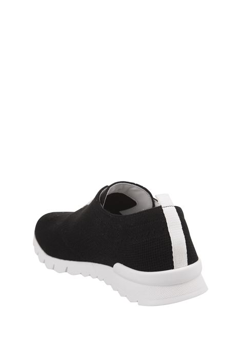 KITON Sneakers Running In Cashmere Nero - KITON