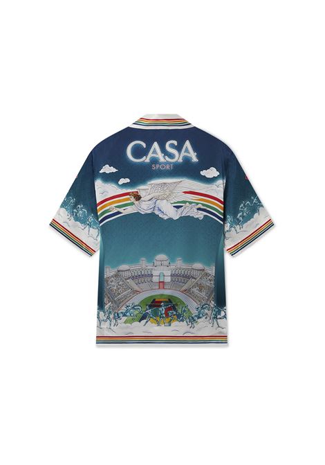 CASABLANCA La Déesse Du Stade Silk Shirt - CASABLANCA