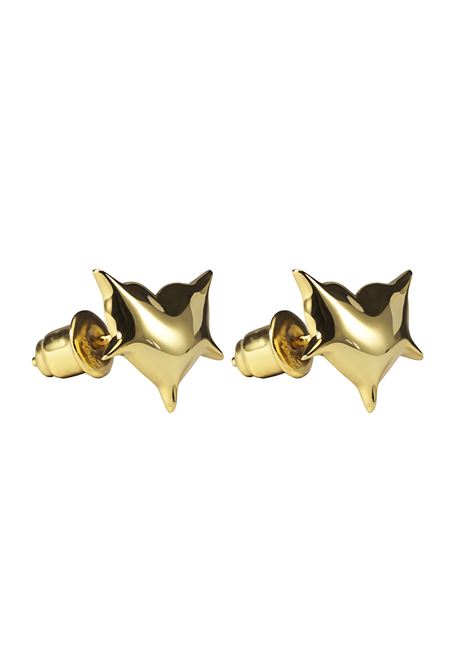 LAG WORLD Orecchino Heart Punched Gold - LAG WORLD