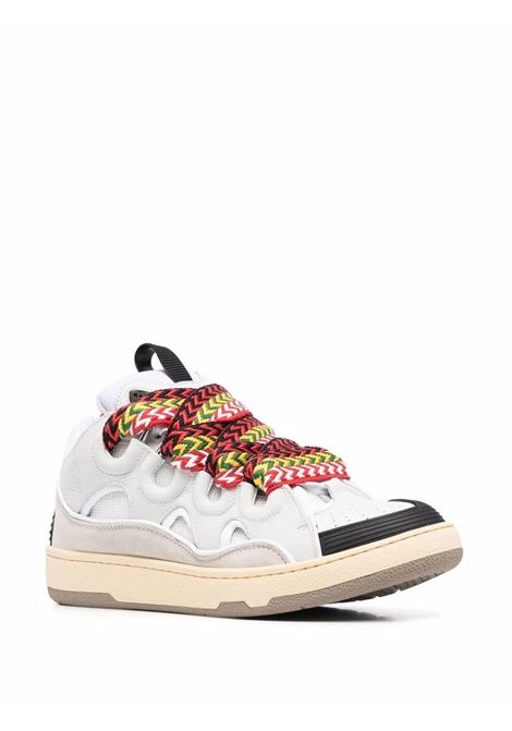 LANVIN Sneakers Curb In Pelle Bianca - LANVIN