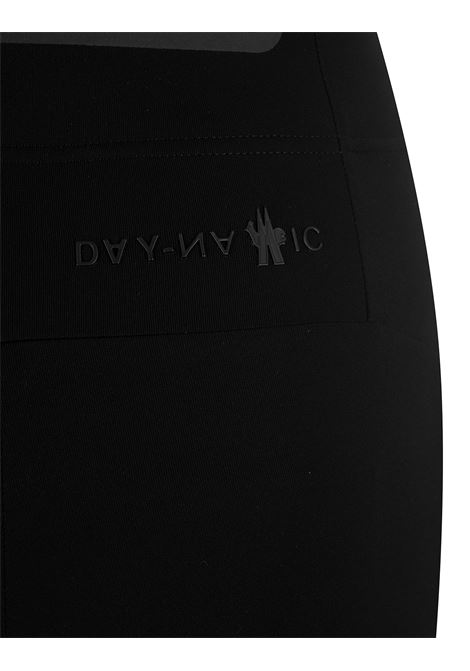 MONCLER GRENOBLE Leggings In Jersey Tecnico Nero - MONCLER GRENOBLE