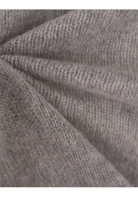 ERMANNO SCERVINO Maglia A Maniche Corte In Cashmere Grigio - ERMANNO SCERVINO