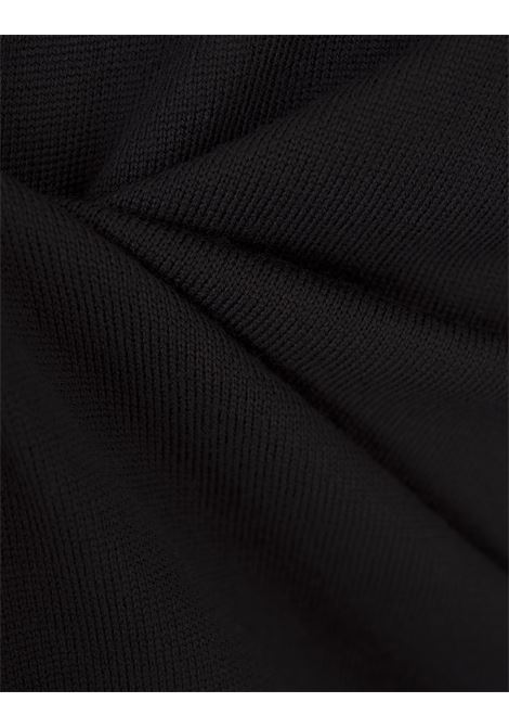 STONE ISLAND Maglia Girocollo In Lana Rasata Nera - STONE ISLAND