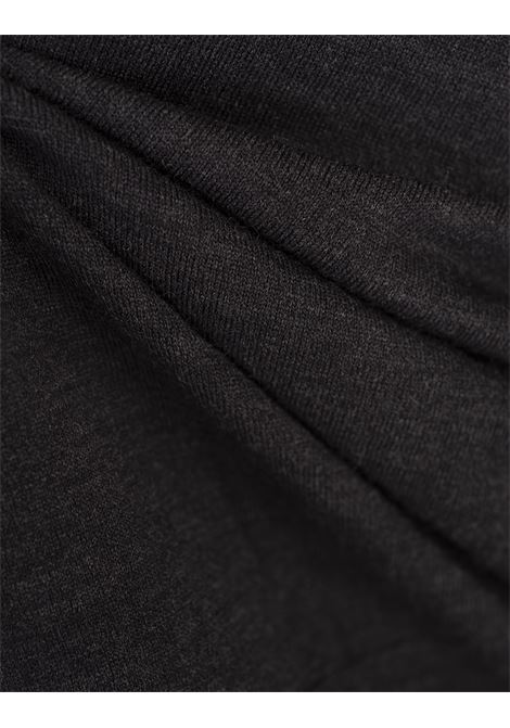 ZANONE Maglione Basic Antracite Con Scollo A Barca - ZANONE