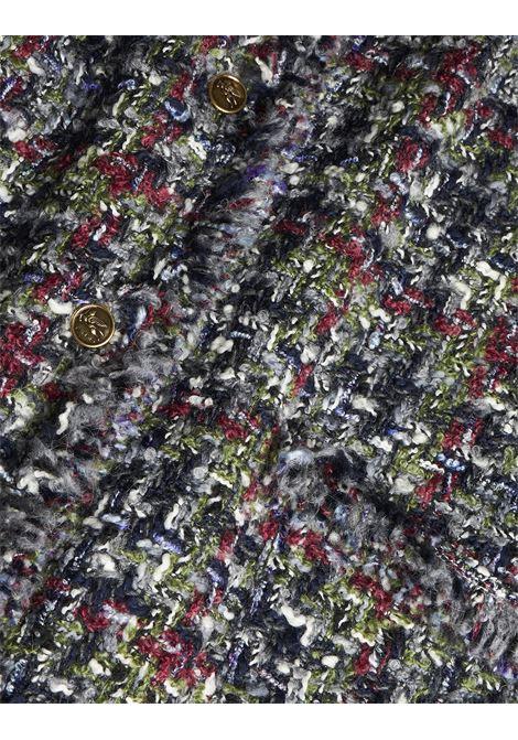 ETRO Mantella In Bouclé Misto Lana Multicolore - ETRO