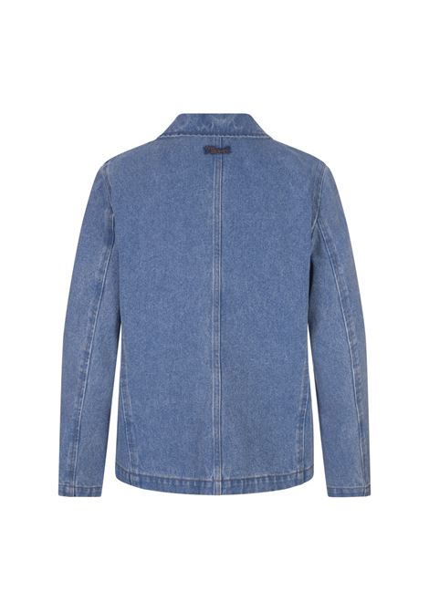 MARNI Blazer Monopetto In Denim Blu - MARNI