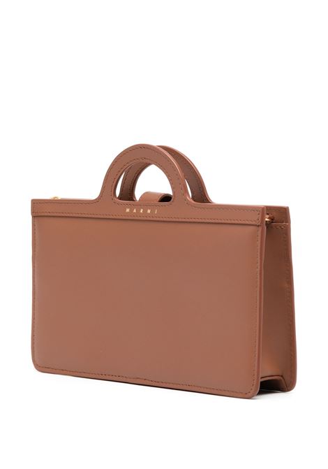 MARNI Portafoglio Tropicalia Lungo Marrone - MARNI