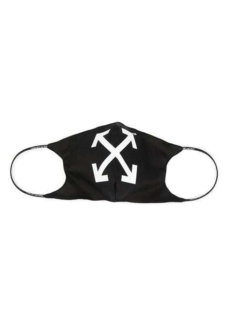 OFF-WHITE Mascherina Arrows Nera e Bianca Donna - OFF-WHITE