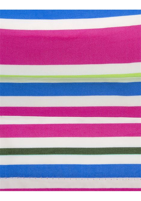 FEDELI Mascherina Fucsia A Righe Multicolore - FEDELI