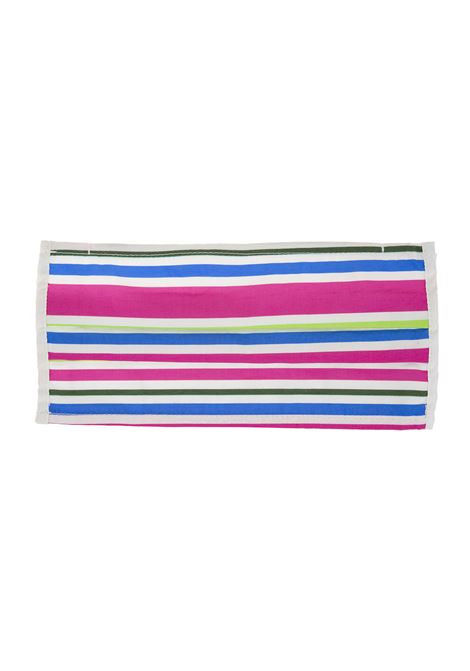 FEDELI Mascherina Fucsia a Righe Multicolore - FEDELI