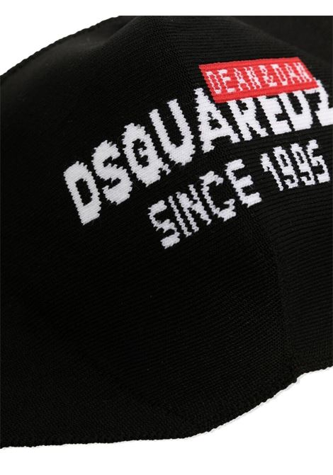 DSQUARED2 Mascherina Red Tag Dsquared2 Nera - DSQUARED2