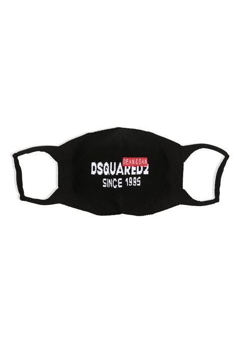 DSQUARED2 Mascherina Red Tag Dsquared2 Nera - DSQUARED2