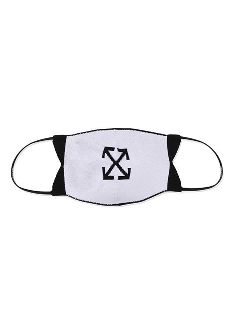 OFF-WHITE Mascherina Reversibile Bianca E Nera Con Frecce - OFF-WHITE