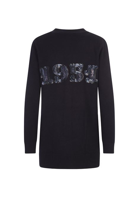 MAX MARA Cardigan Villar Blu Navy - MAX MARA