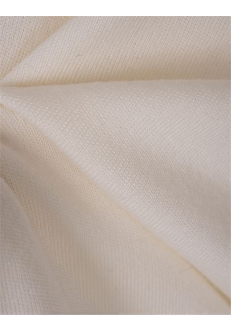 MAX MARA Felpa Con Cappuccio Pamir Bianca - MAX MARA