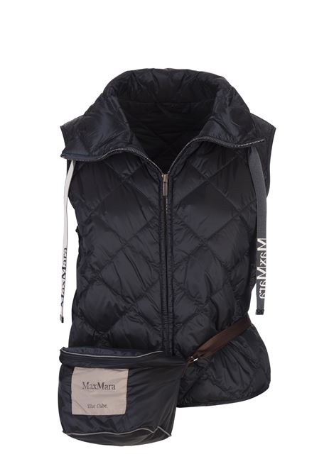 MAX MARA Gilet Tregic Nero - MAX MARA
