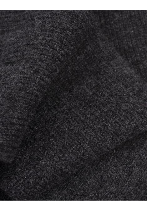 MAX MARA Guanti Alaggio Grigio Scuro - MAX MARA