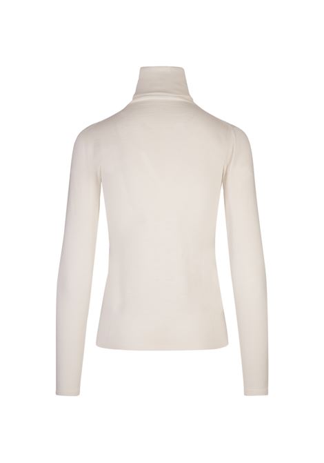 MAX MARA Maglia Dolcevita Saluto Bianca - MAX MARA