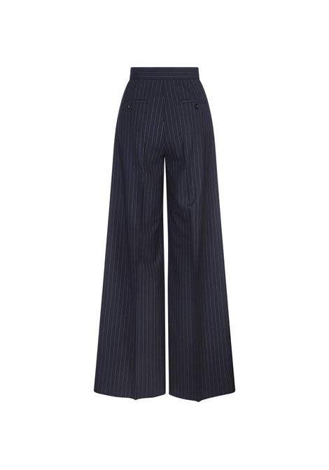 MAX MARA Pantaloni Bacca1234 Blu Navy - MAX MARA