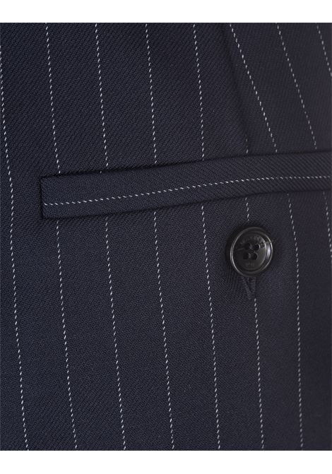 MAX MARA Pantaloni Bacca1234 Blu Navy - MAX MARA