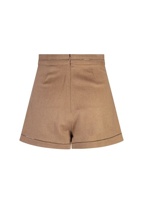 MAX MARA Shorts Adagio1234 Cammello - MAX MARA