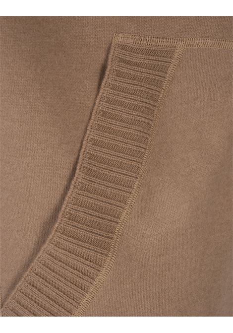 FEDELI Maxi Cardigan Con Bottoni In Cashmere Cammello - FEDELI