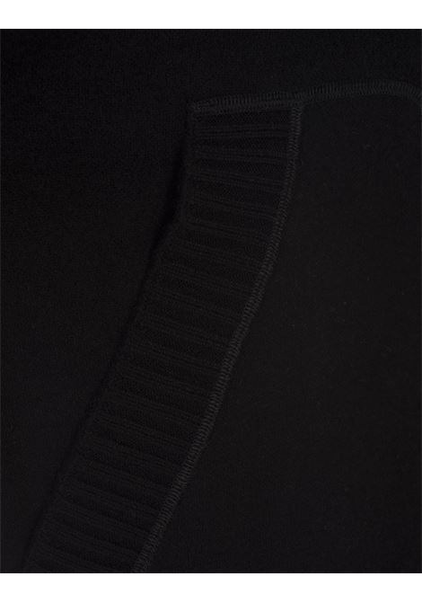 FEDELI Maxi Cardigan Con Bottoni In Cashmere Nero - FEDELI