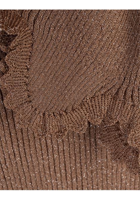 CHLOÉ Mini Abito Aderente In Maglia Lovely Beige - CHLOÉ