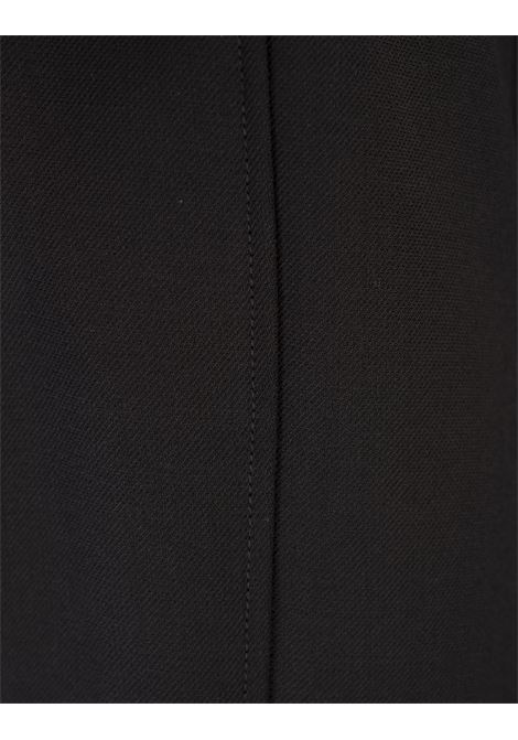 STELLA MCCARTNEY Mini Abito Smanicato Sagomato Nero - STELLA MCCARTNEY