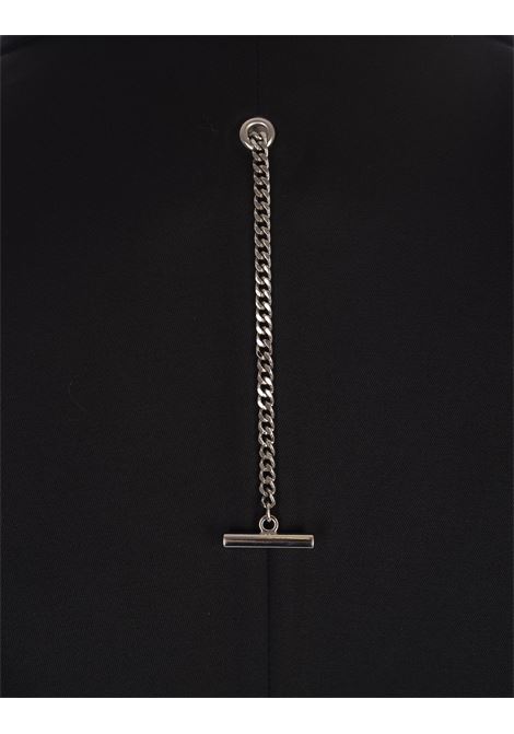 ALEXANDER MCQUEEN Mini Chemisier Nero - ALEXANDER MCQUEEN