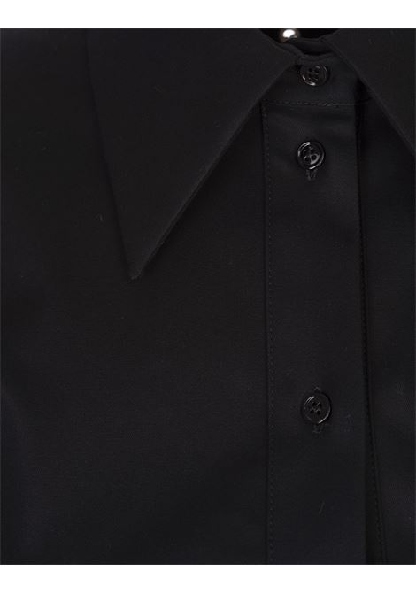 ALEXANDER MCQUEEN Mini Chemisier Nero - ALEXANDER MCQUEEN