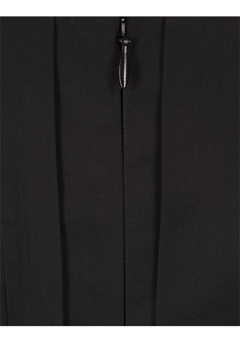 ALEXANDER MCQUEEN Miniabito Arricciato In Nero - ALEXANDER MCQUEEN