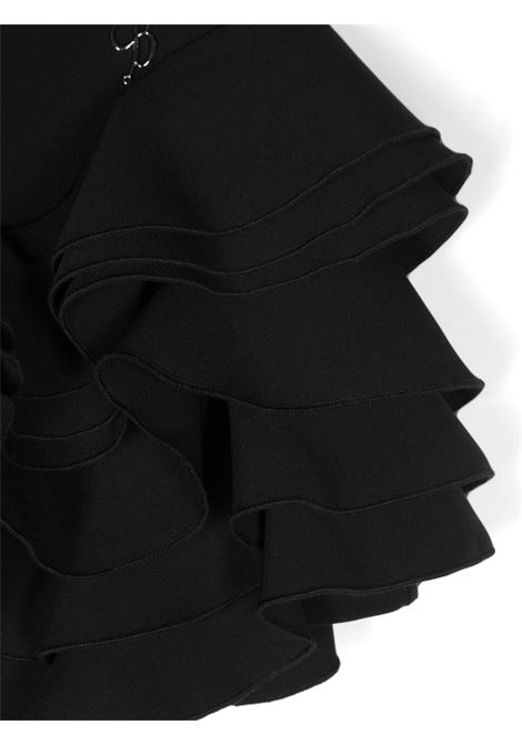 MISS BLUMARINE KIDS Minigonna Nera Con Ruches - MISS BLUMARINE KIDS