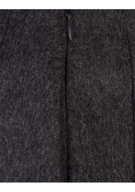 ERMANNO SCERVINO Minigonna-Shorts In Lana Grigia - ERMANNO SCERVINO