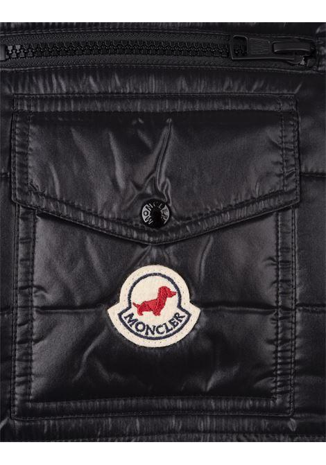 MONCLER Gilet Imbottito Per Cani Nero - MONCLER