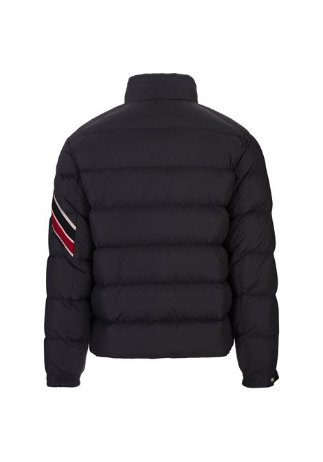 MONCLER Piumino Corto Solayan Blu Navy - MONCLER