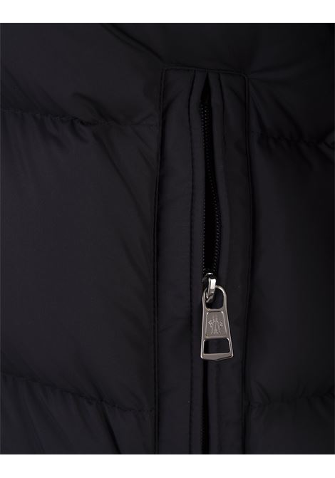 MONCLER Piumino Corto Solayan Blu Navy - MONCLER