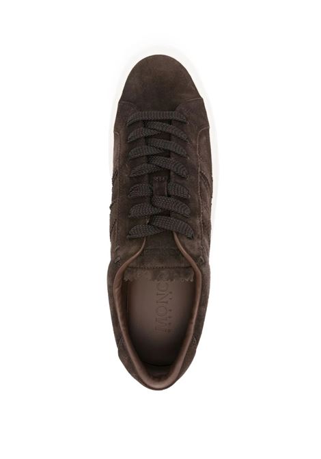 MONCLER Sneakers Monaco 2 Marrone Scuro - MONCLER