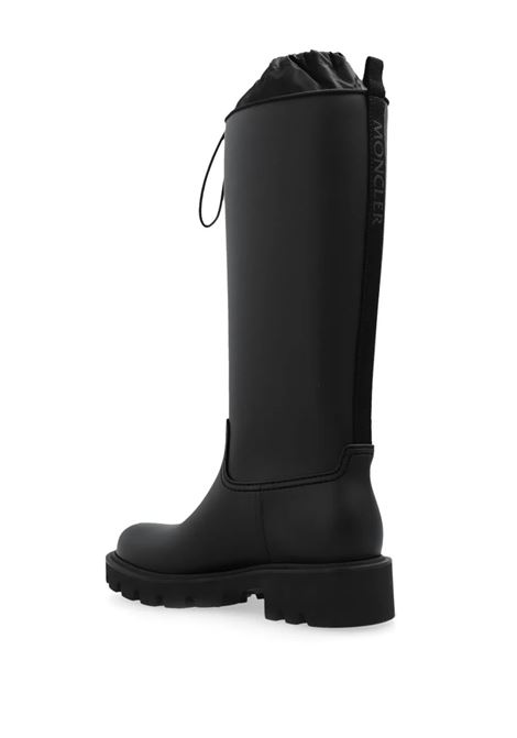 MONCLER Stivali Da Pioggia Kickstream Neri - MONCLER