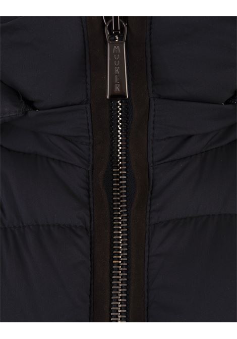 MOORER Gilet Imbottito FEBO-S3C Blu Scuro - MOORER