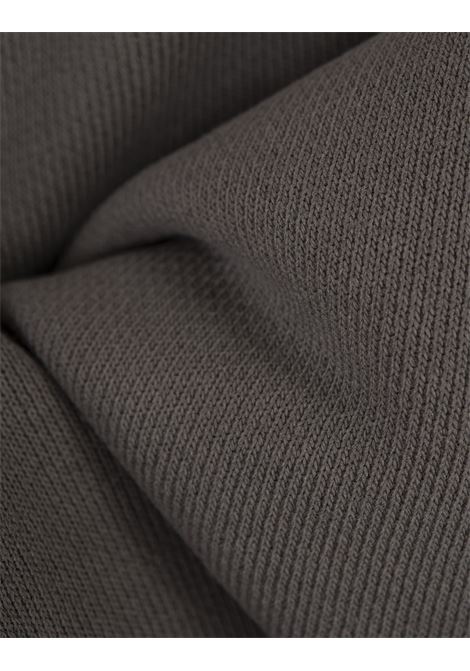 MSGM Felpa Grigia Con Effetto Slavato - MSGM